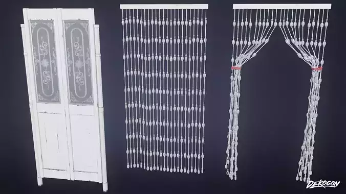 SUBURBS - House Divider Set 02 - LOW POLY AND NANITE