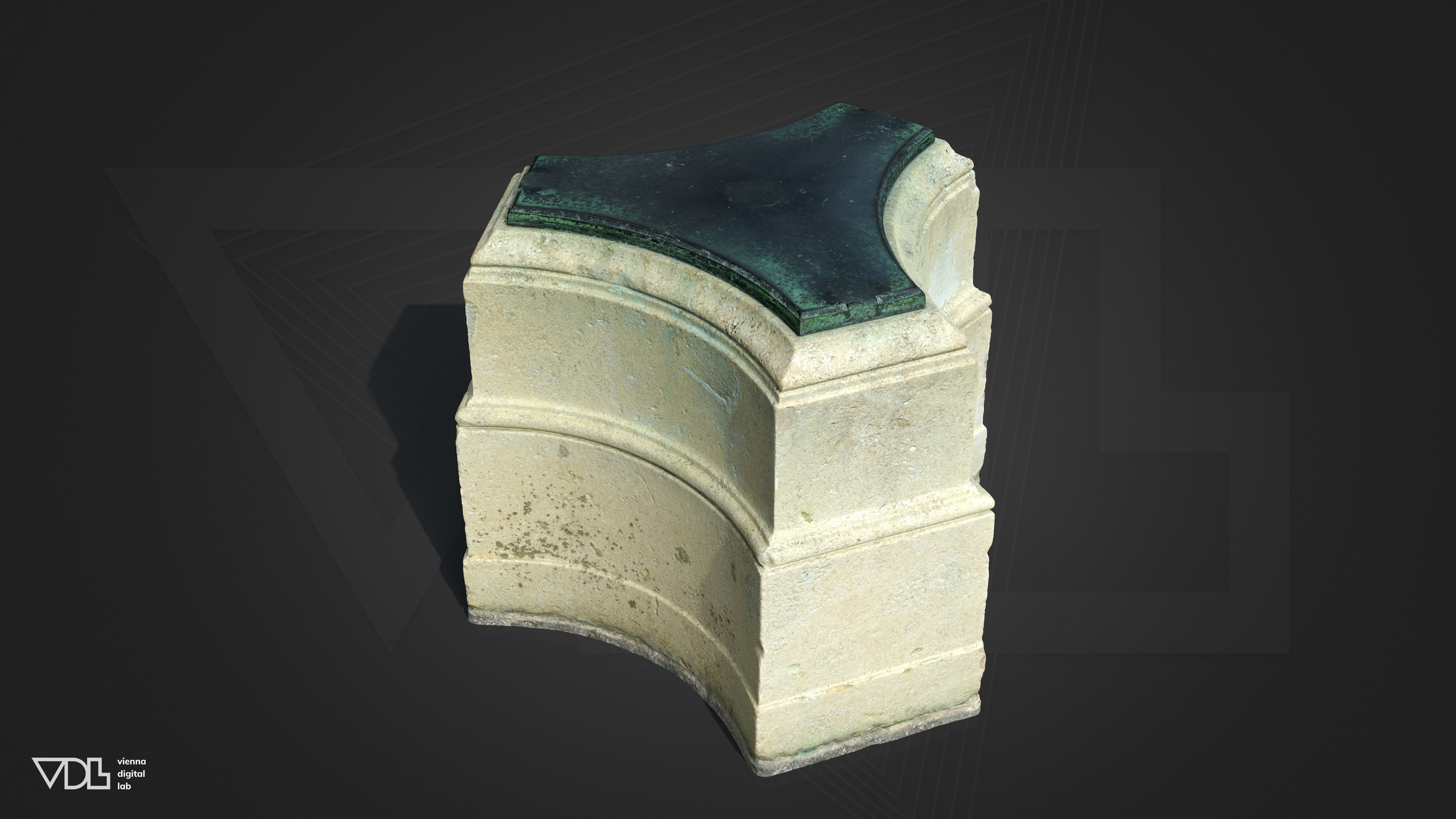 Street Lamp Low-poly 3D model_10