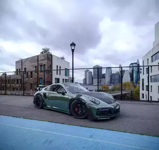 Porsche 911 Techart 3D Model