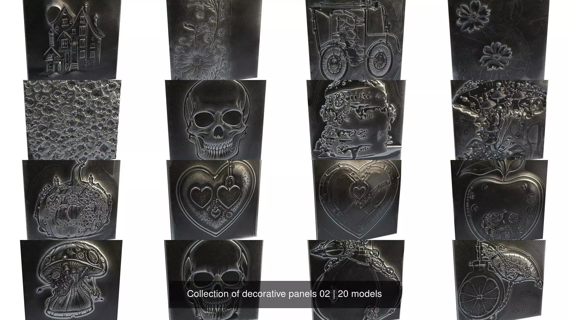 Collection of decorative panels 02 _0