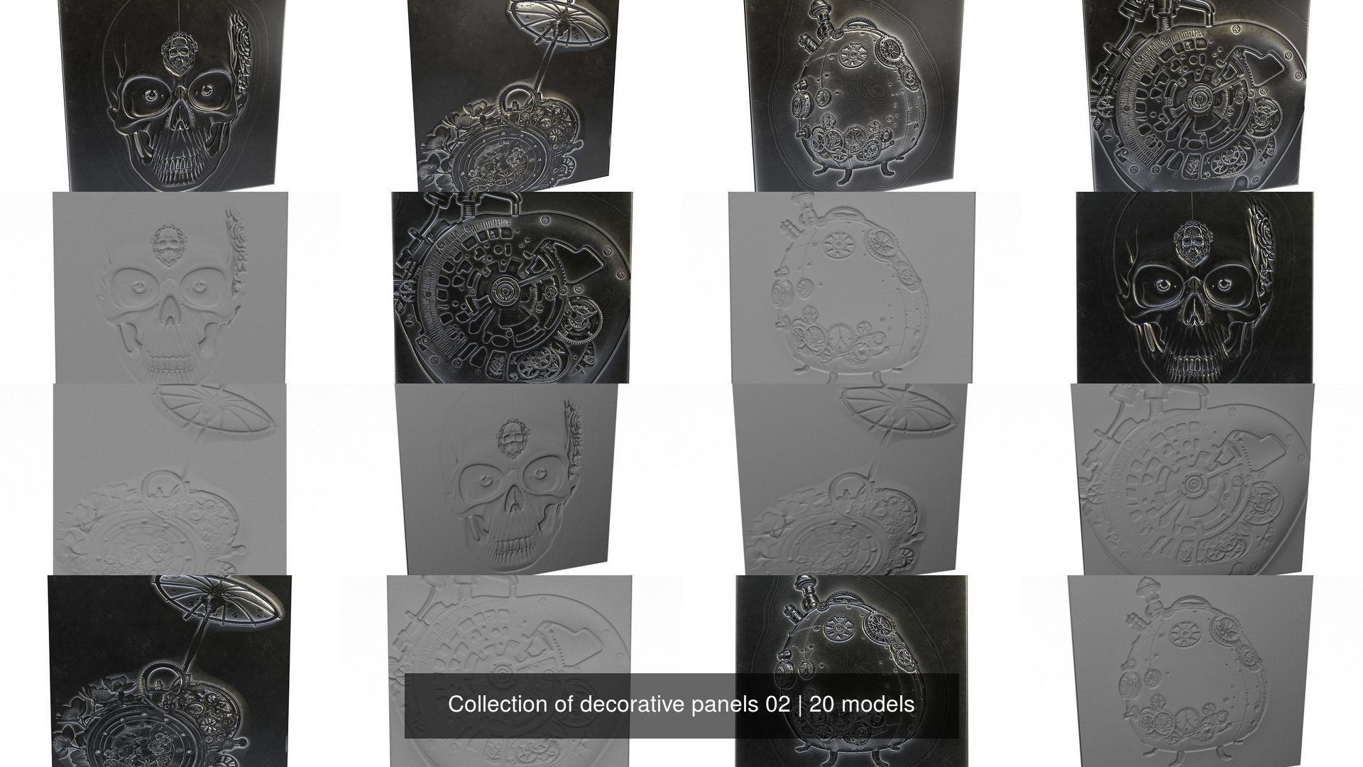Collection of decorative panels 02 _2