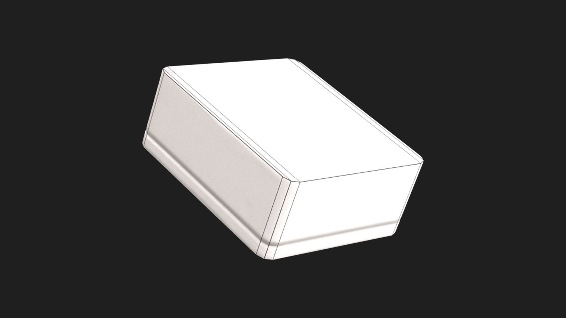 Stylized Fire Alarm Call Point Free low-poly 3D model_17