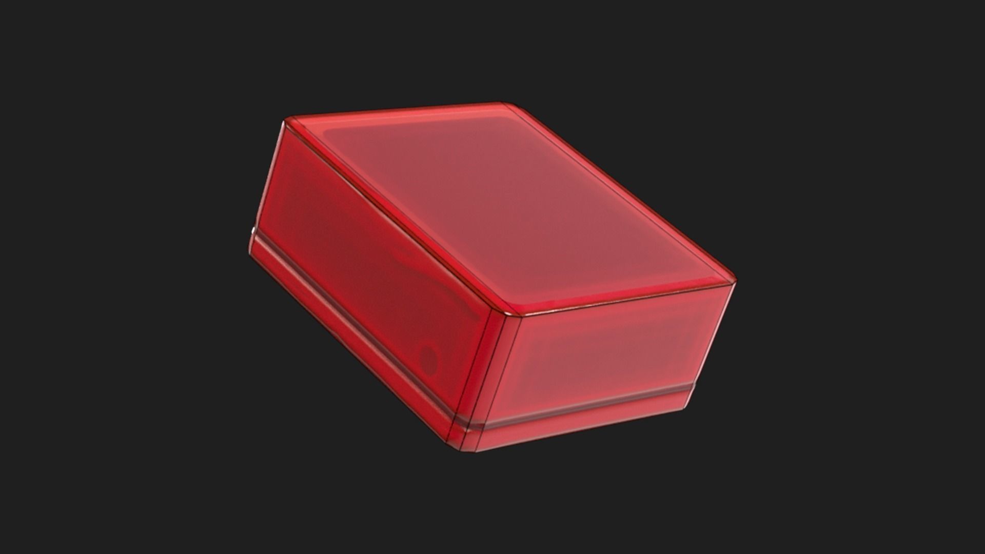 Stylized Fire Alarm Call Point Free low-poly 3D model_15