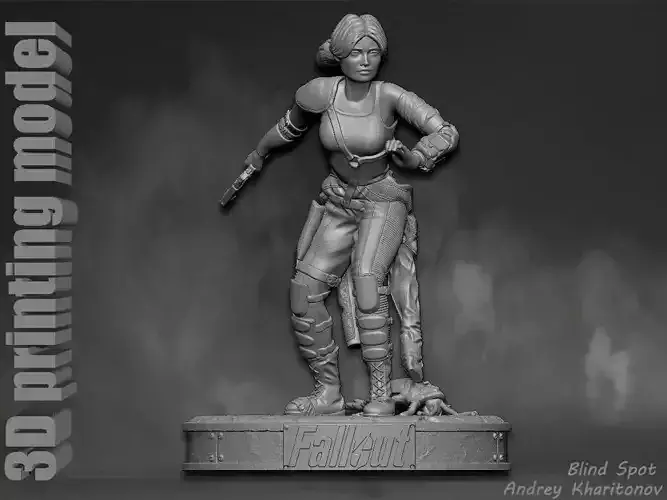 Lucy Fallout 3D print model