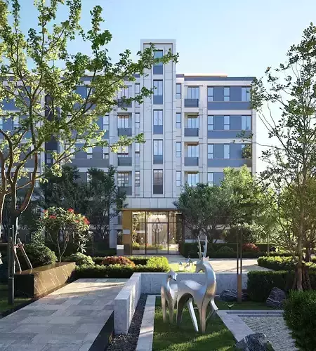 Modern high-end residential communities