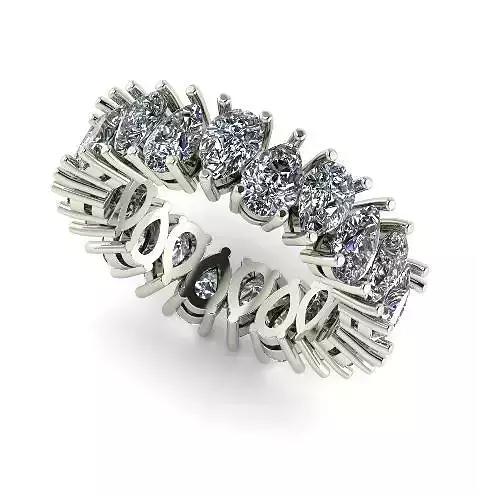  2612 ring pear 3D print model