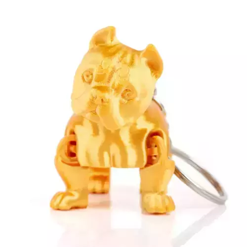 American Bully Keychain by ARTIFACT3D