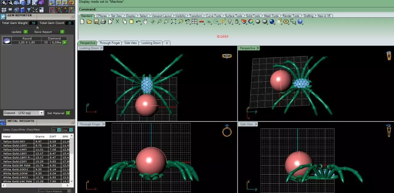   spider 2689 3D print model_0