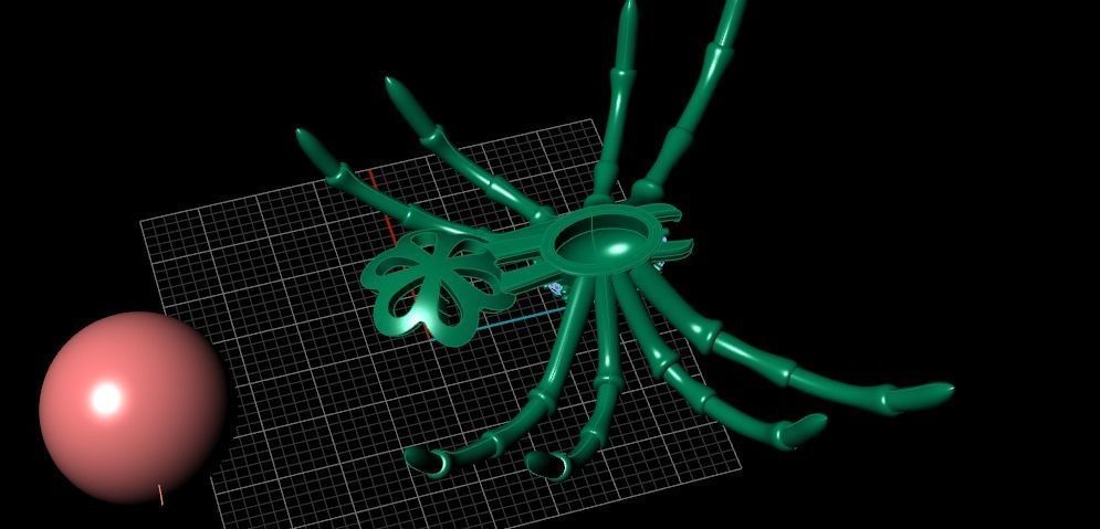   spider 2689 3D print model_1