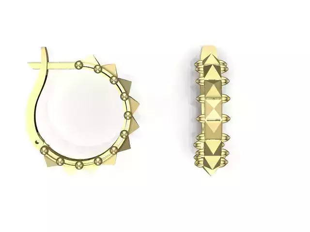 Fussion cart clash earrings 