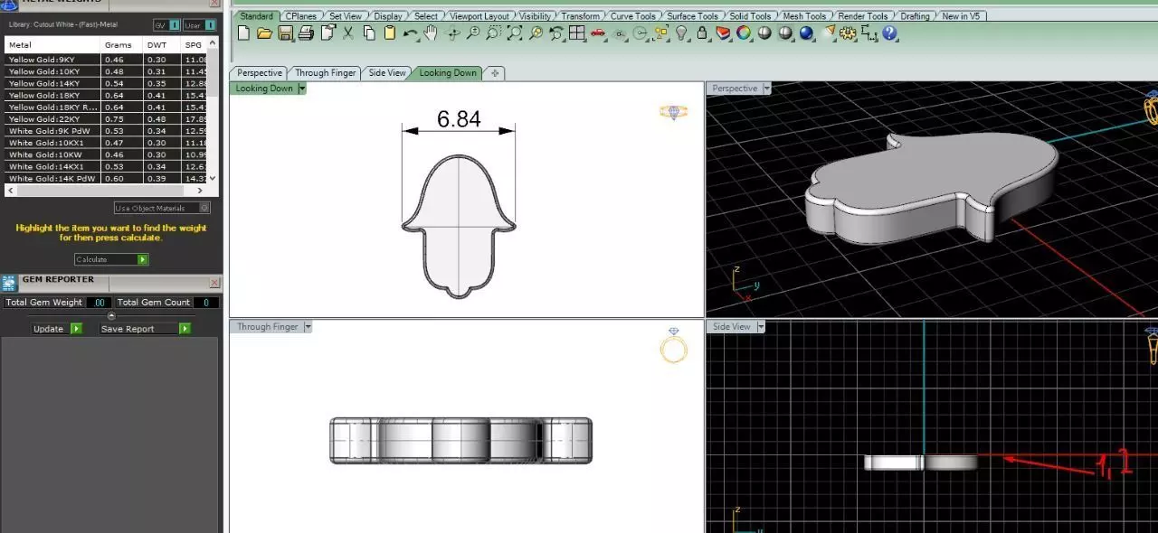  2684 xamsa 3D print model_0