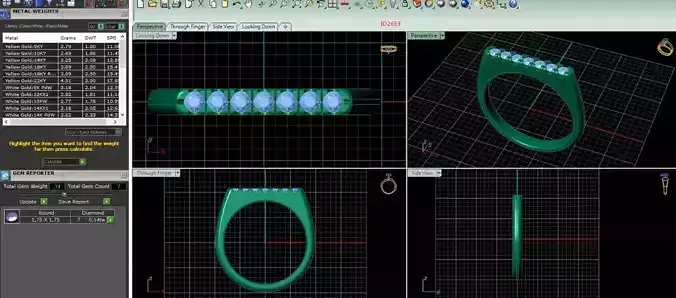   rings  56 3D print model
