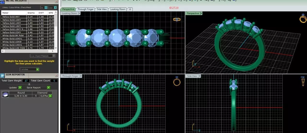  2723 ring 3D print model_0