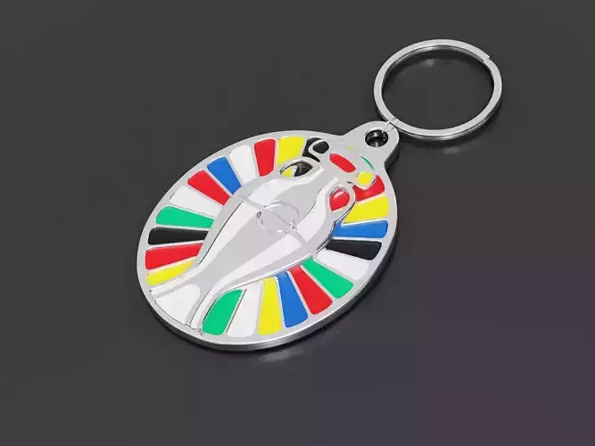 EURO 2024 KEYCHAIN Free 3D print model
