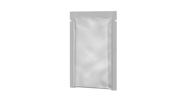 sachet pouch v1 PBR 3D model 5