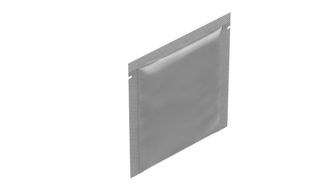 sachet pouch v1 PBR 3D model 7