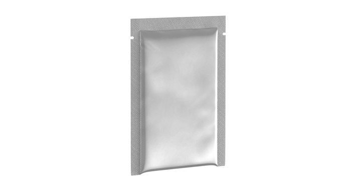 sachet pouch v1 PBR 3D model 6