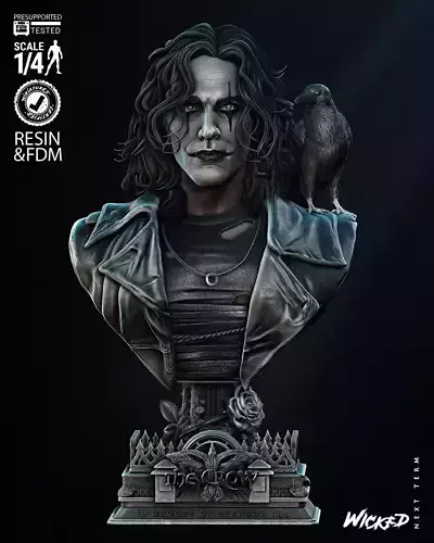 Wicked Movies Crow Bust  3D print model