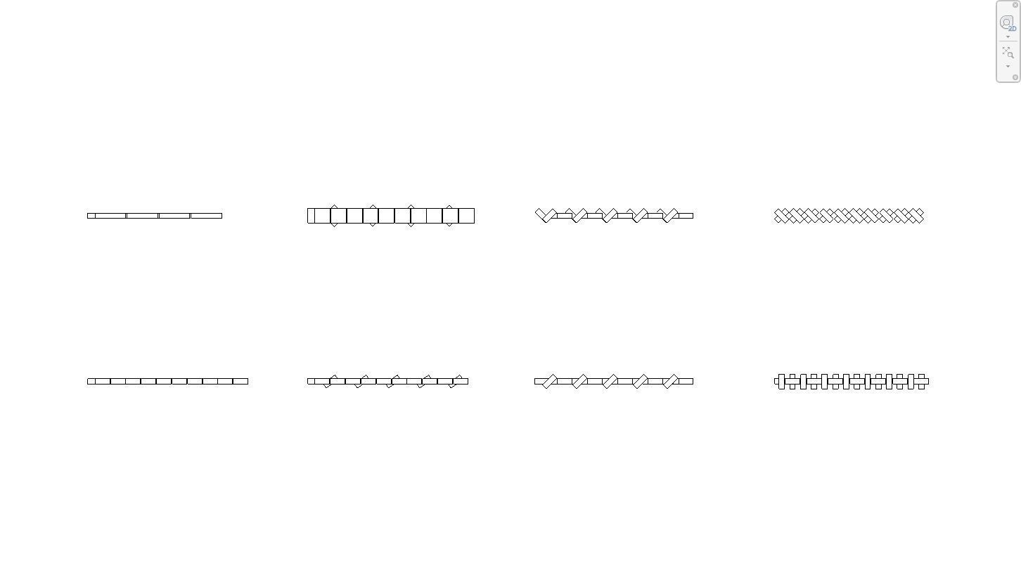 Parametric Brick- Masonry Wall with various array options Low-poly 3D model_3