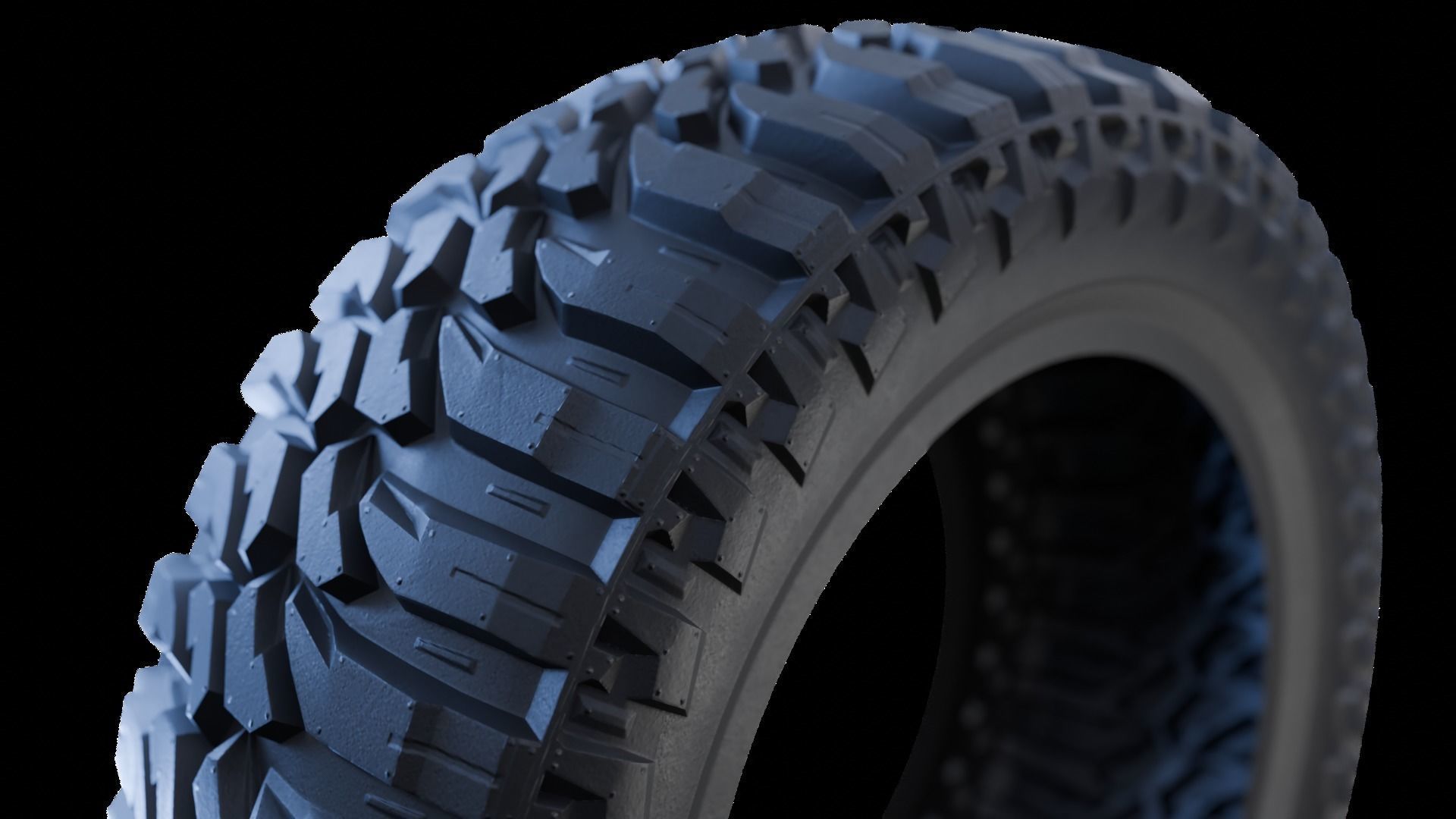 Car Wheel Pack Low-poly 3D model_126