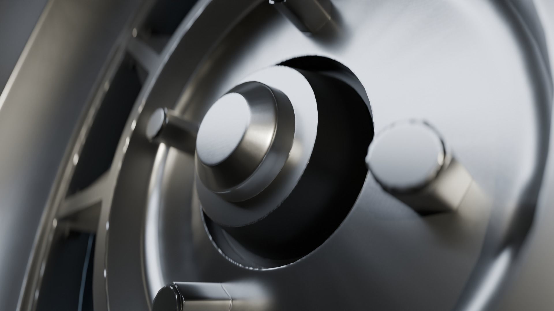 Car Wheel Pack Low-poly 3D model_55