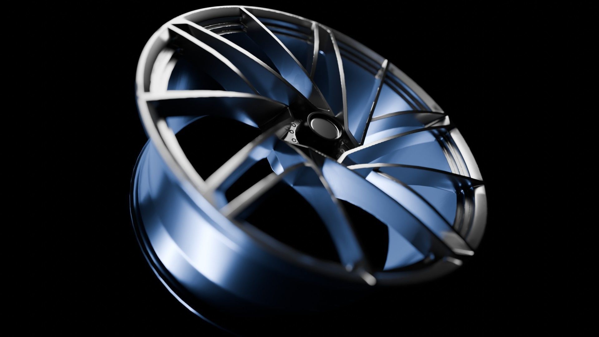 Car Wheel Pack Low-poly 3D model_84