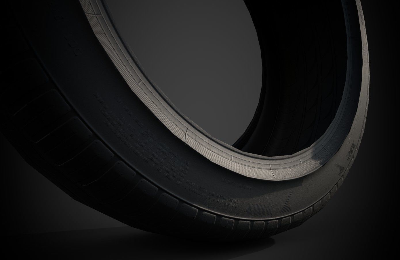 Car Wheel Pack Low-poly 3D model_111