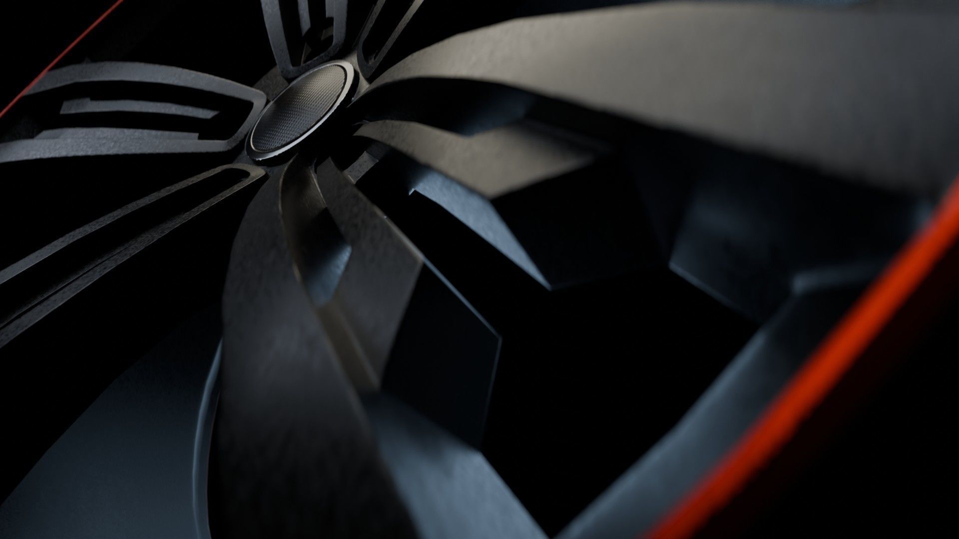 Car Wheel Pack Low-poly 3D model_17