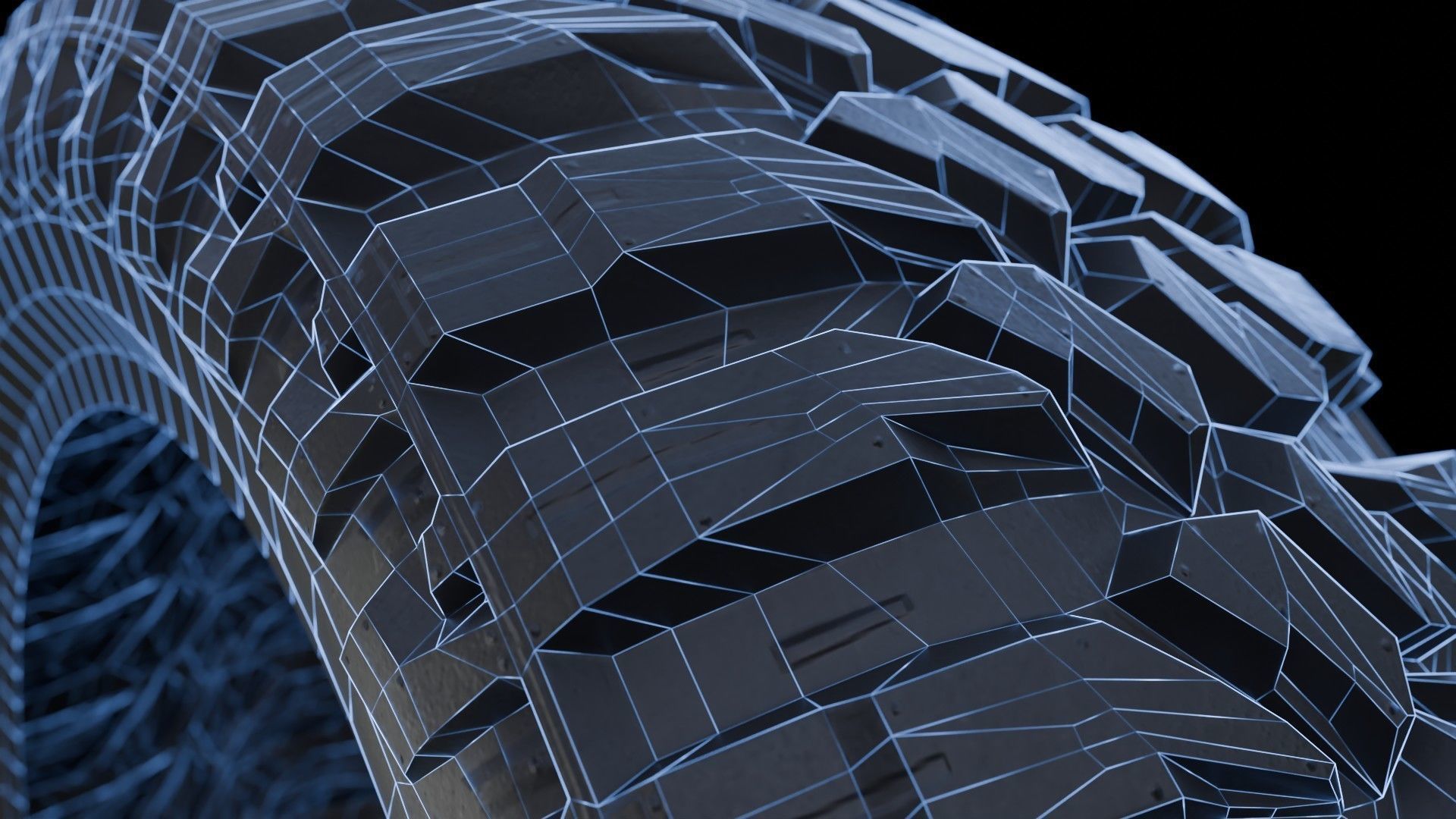 Car Wheel Pack Low-poly 3D model_127