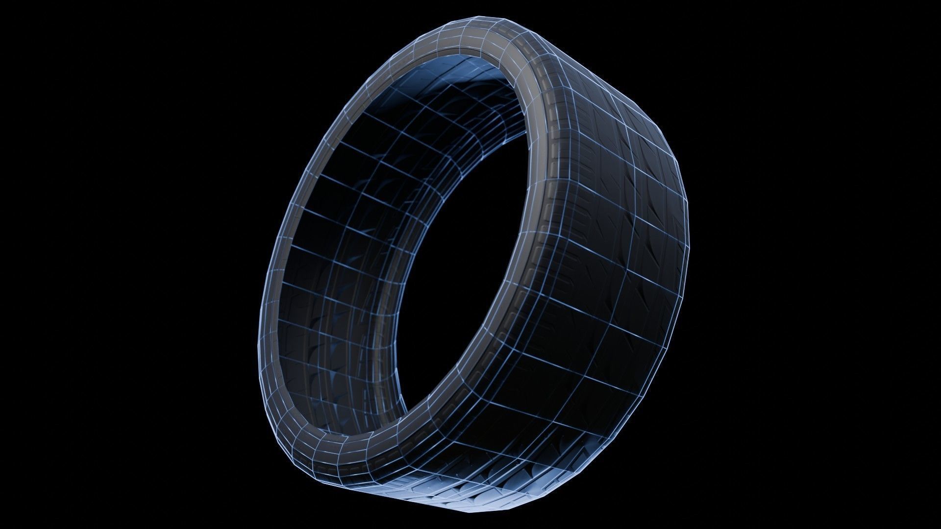 Car Wheel Pack Low-poly 3D model_121