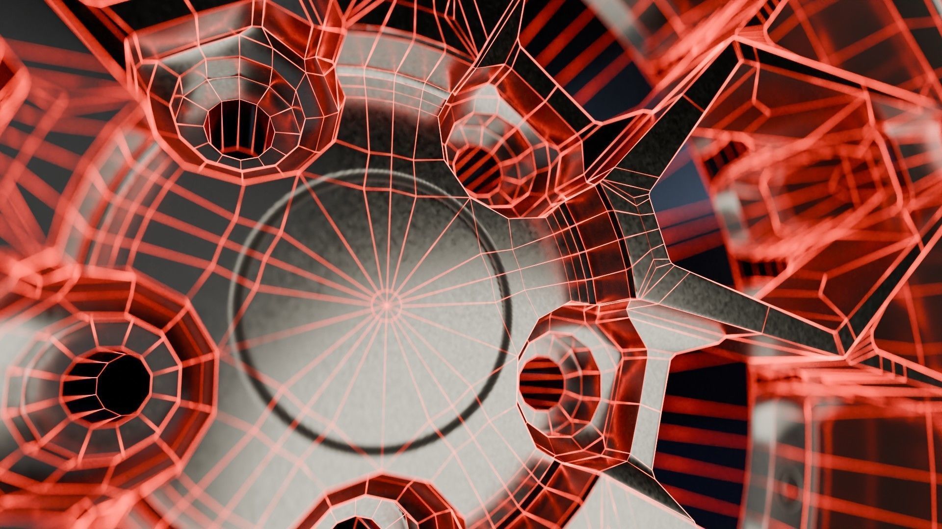 Car Wheel Pack Low-poly 3D model_81