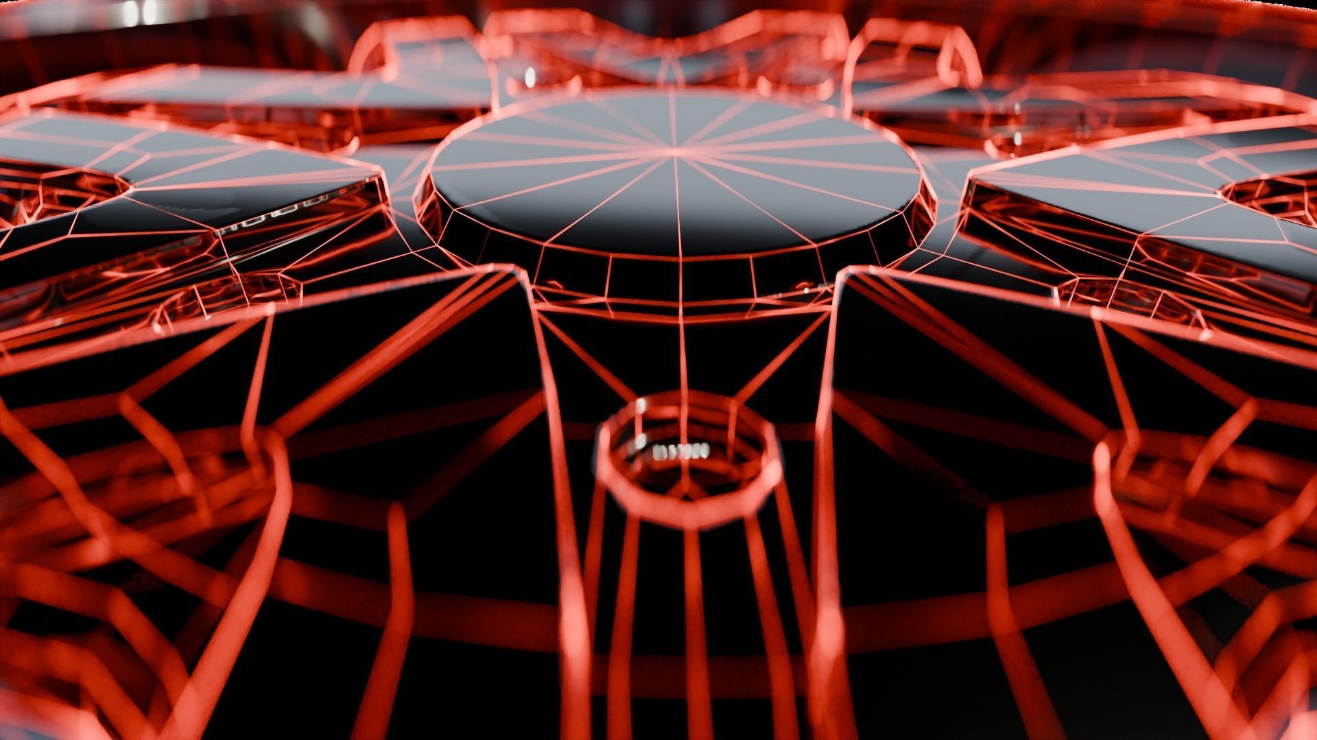 Car Wheel Pack Low-poly 3D model_52