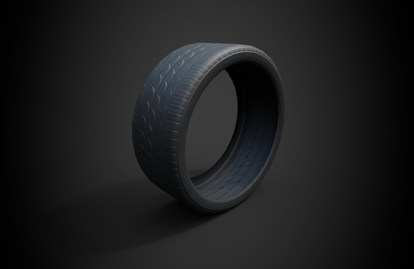 Car Wheel Pack Low-poly 3D model_117