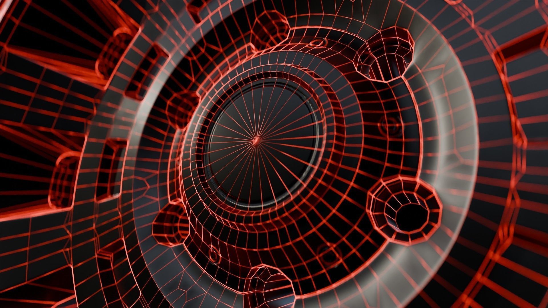 Car Wheel Pack Low-poly 3D model_63