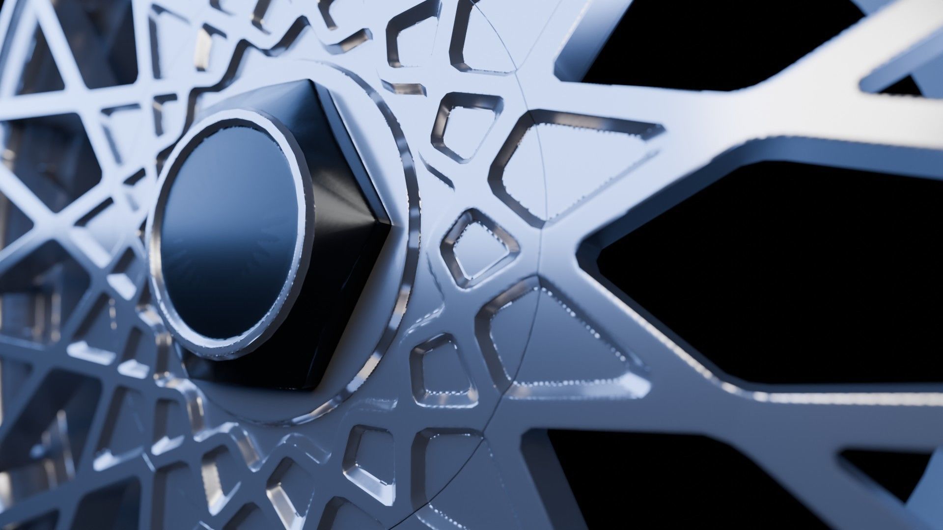 Car Wheel Pack Low-poly 3D model_40