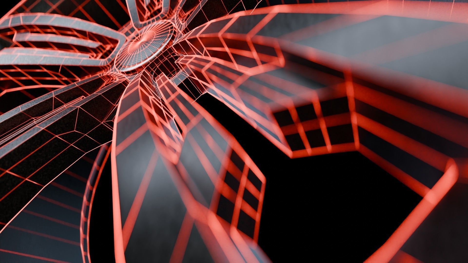 Car Wheel Pack Low-poly 3D model_21