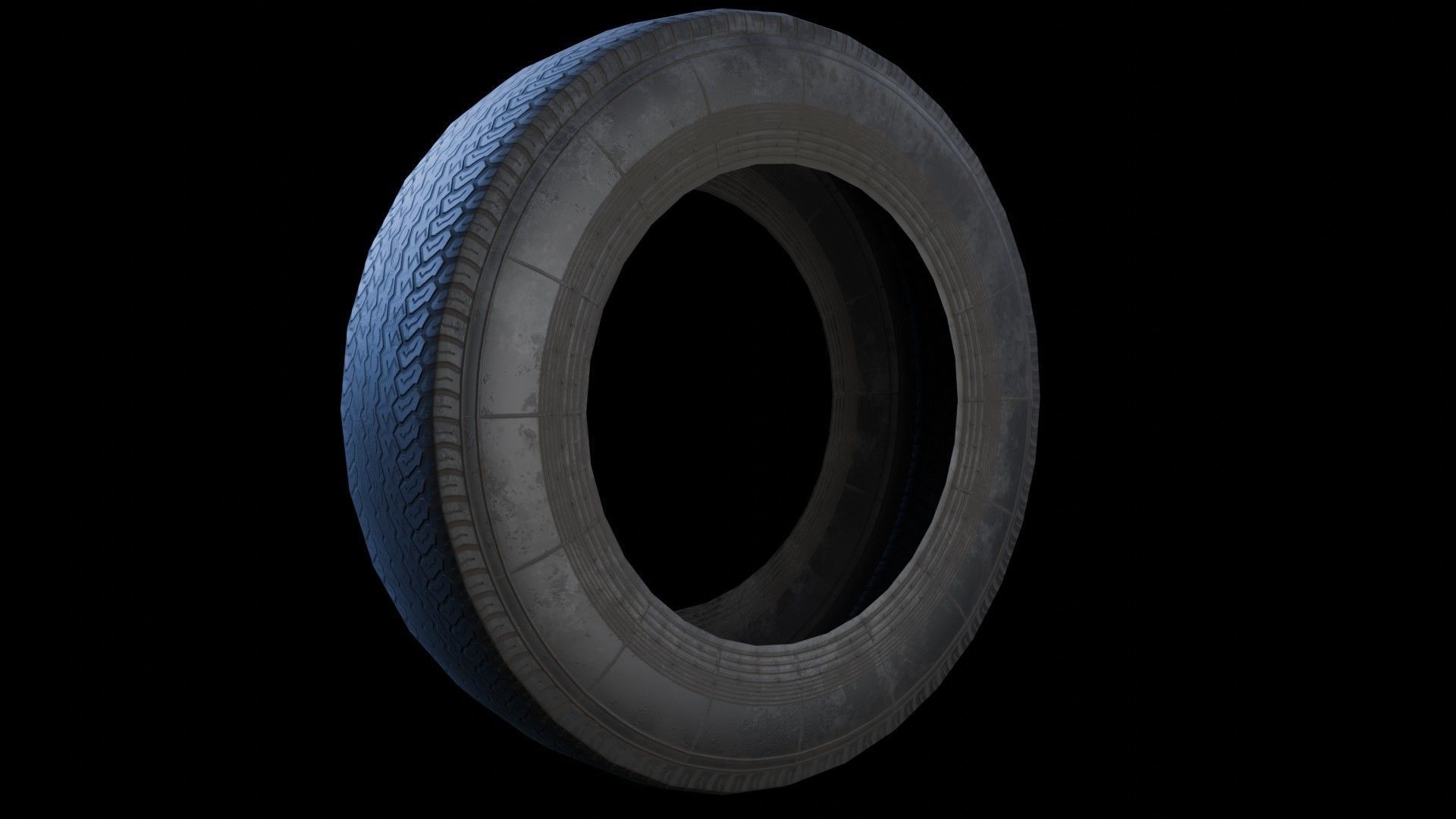 Car Wheel Pack Low-poly 3D model_103