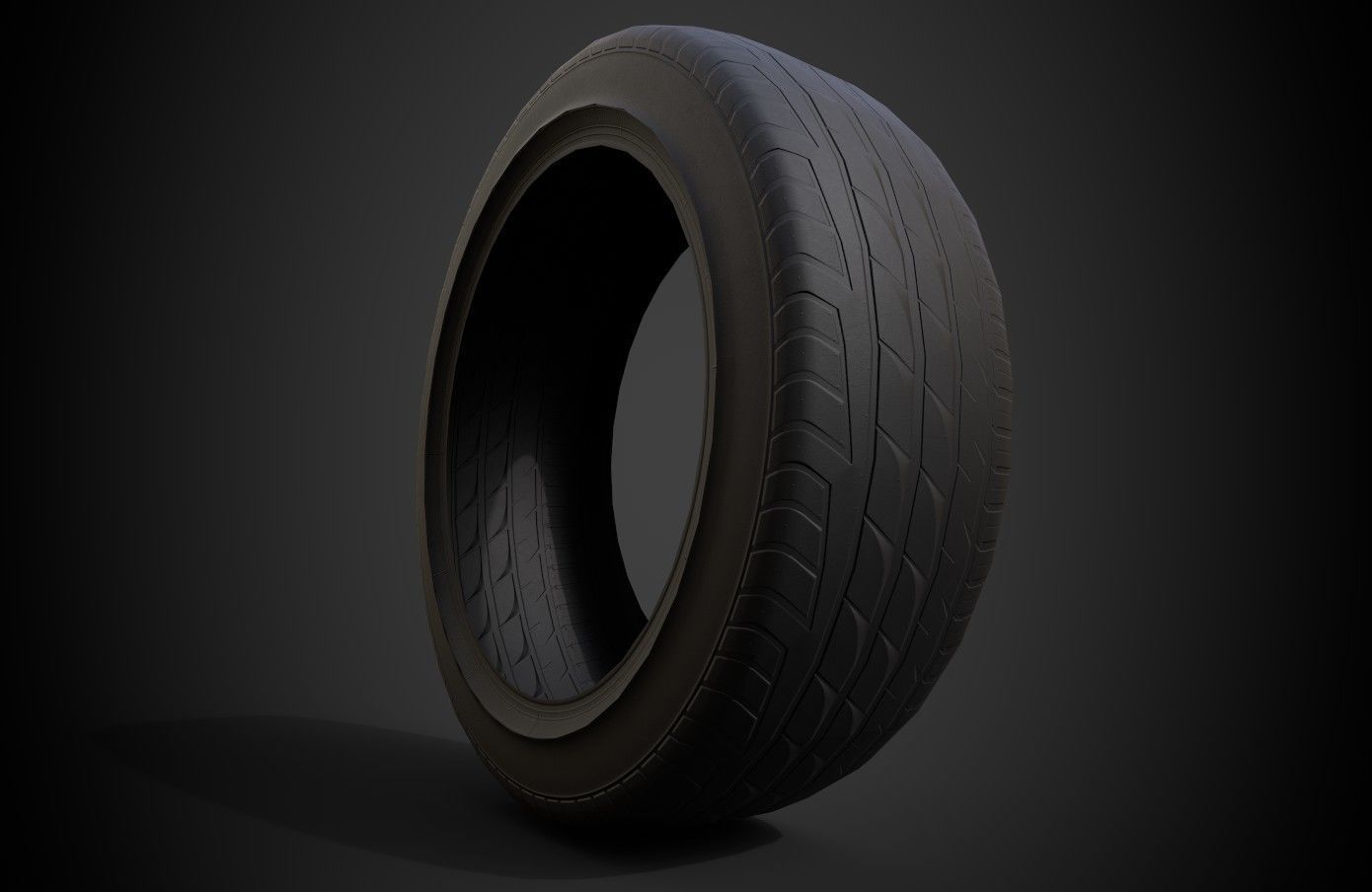 Car Wheel Pack Low-poly 3D model_112