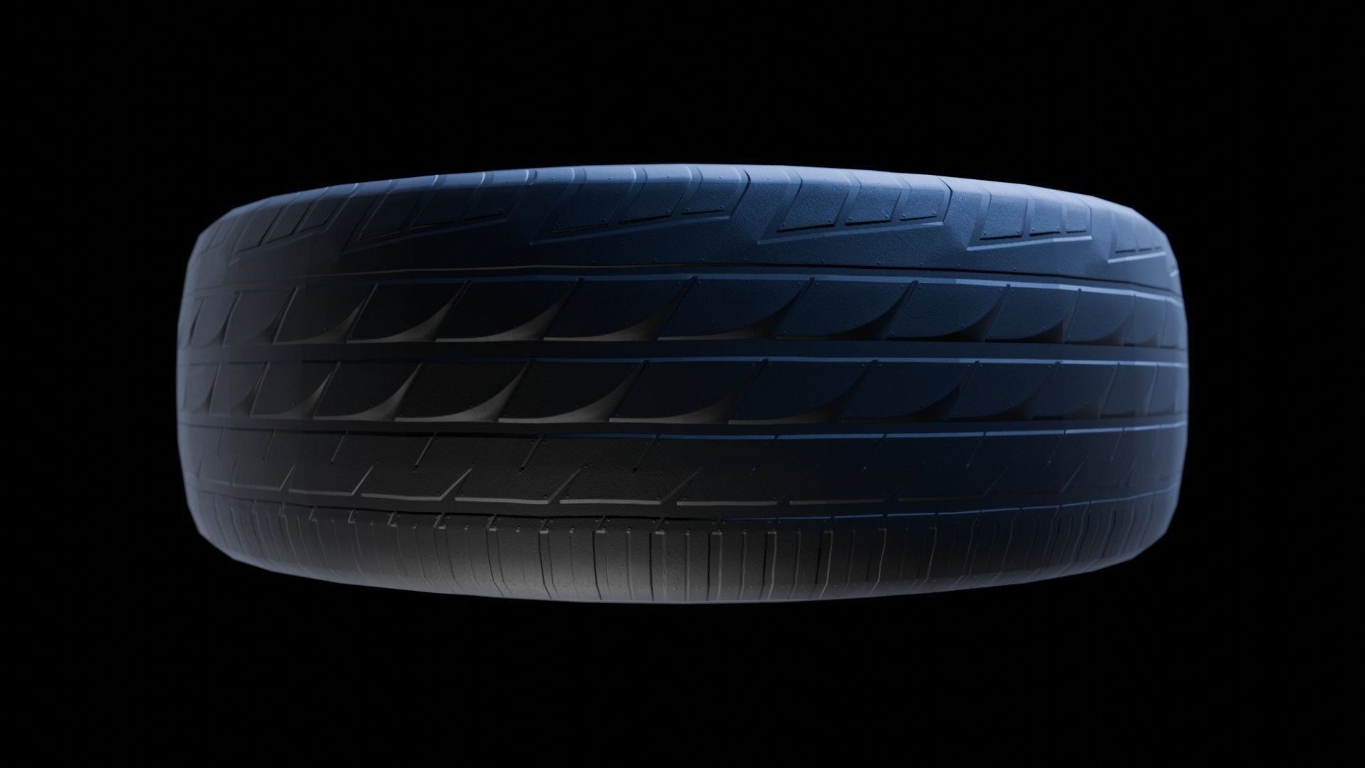 Car Wheel Pack Low-poly 3D model_113