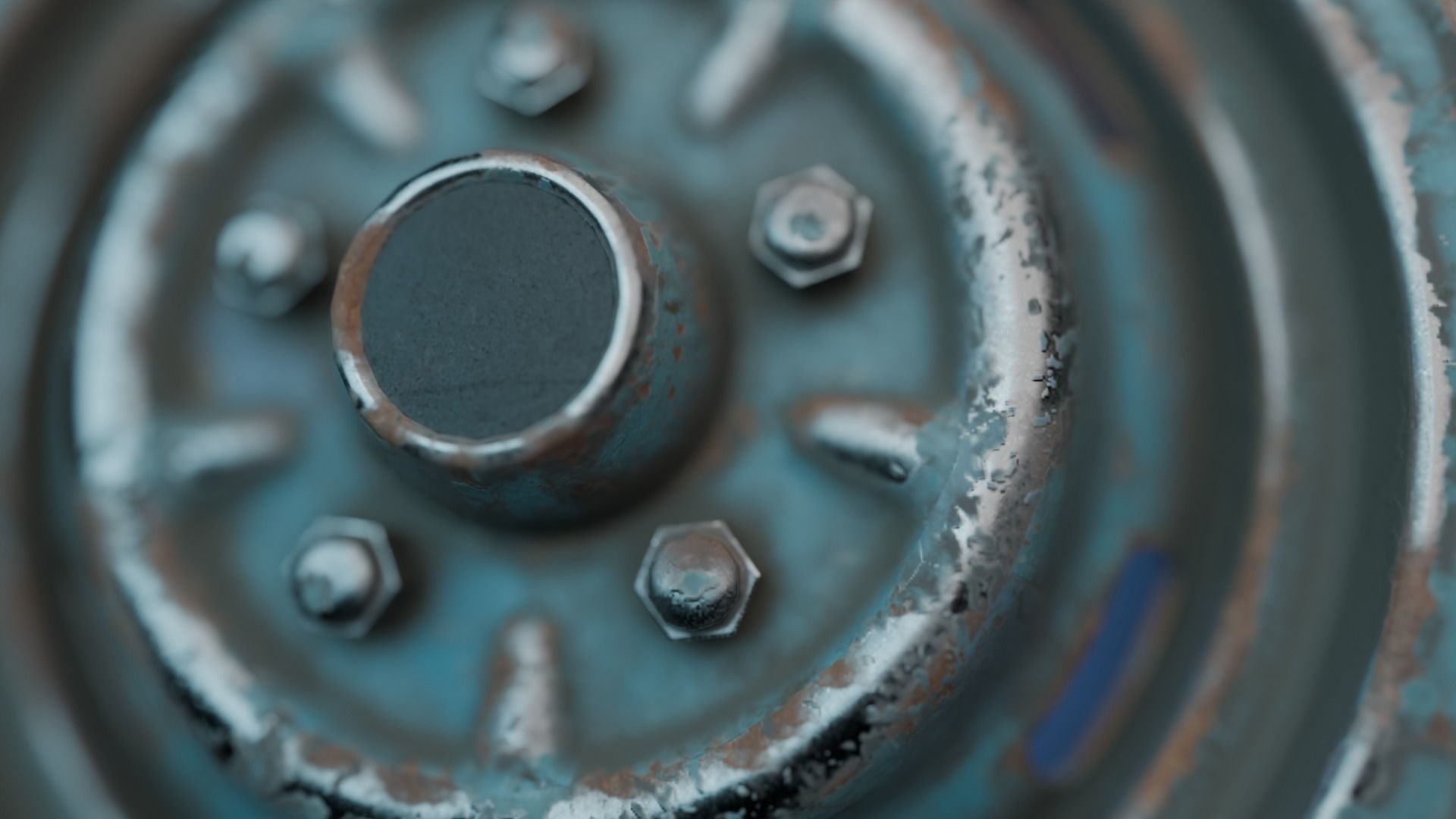 Car Wheel Pack Low-poly 3D model_93