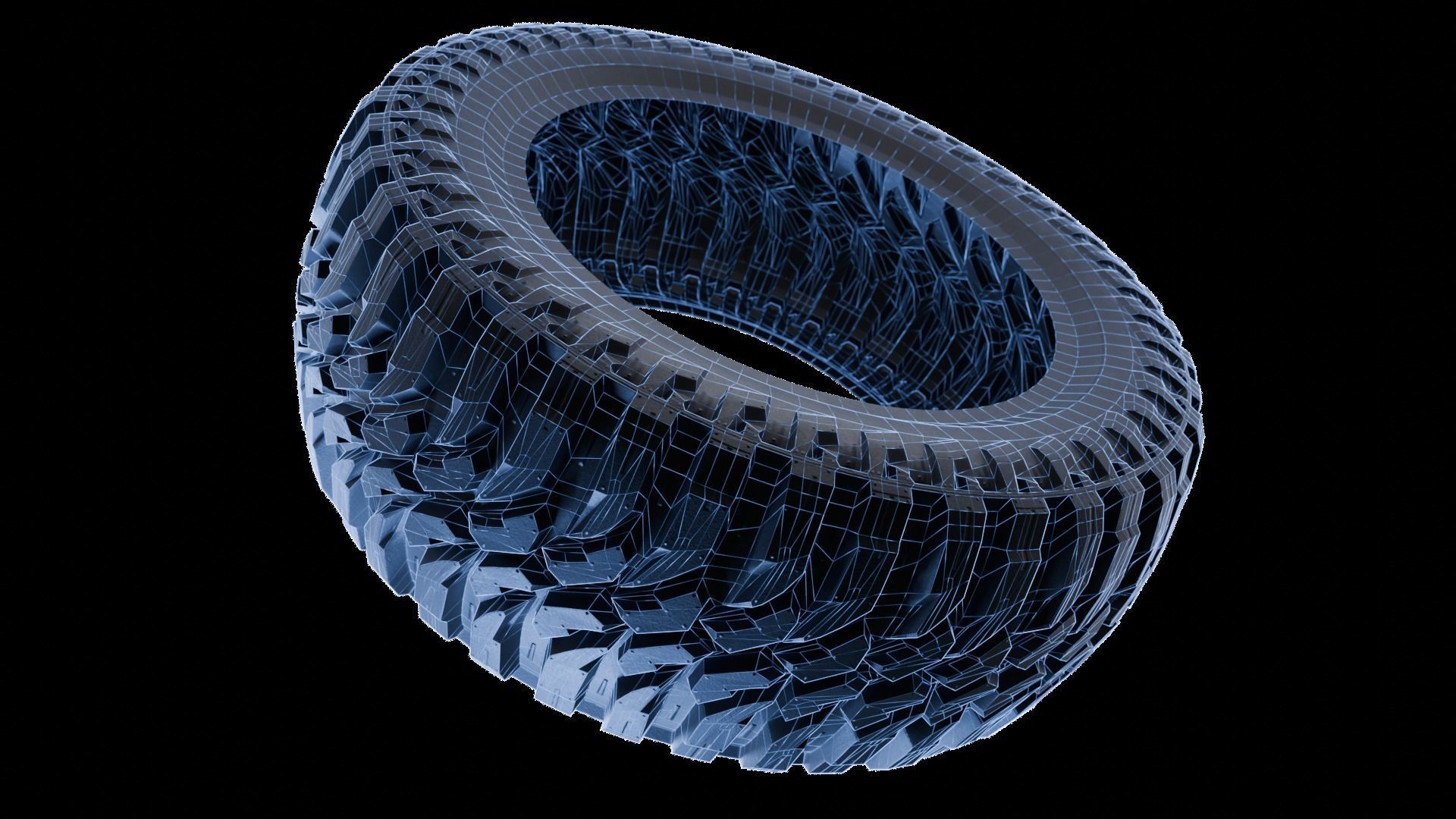 Car Wheel Pack Low-poly 3D model_128