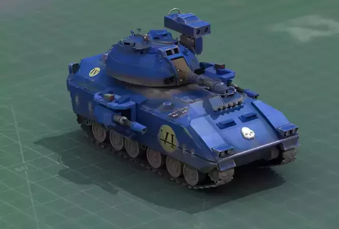 M2A6 Carnivore Grimdark Light Tank 3D print model