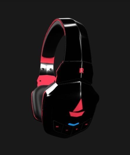 BOAT Headphone Low-poly 3D model_2