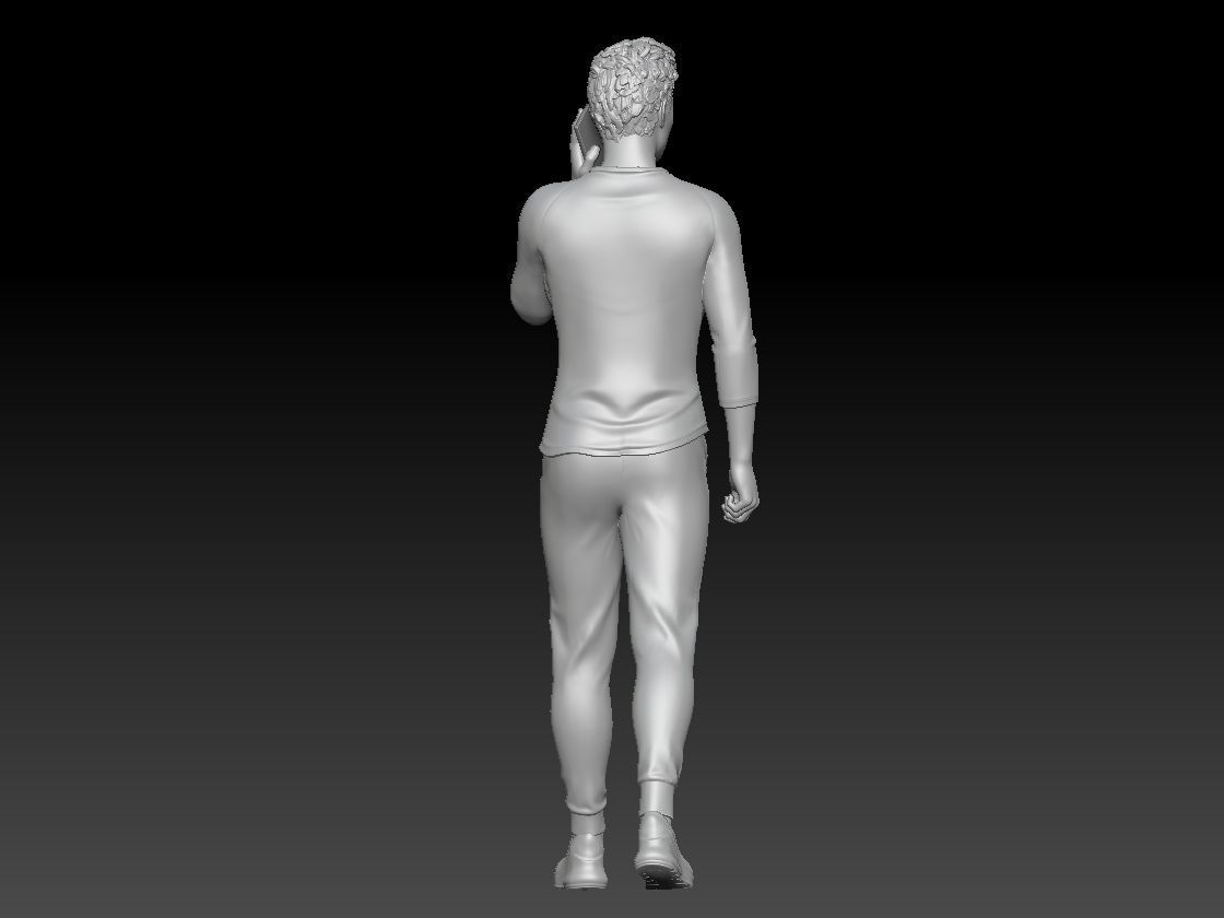 SUMMER BOY WALKING 2 3D print model_2