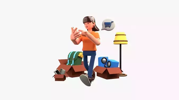 Woman planning for Travel