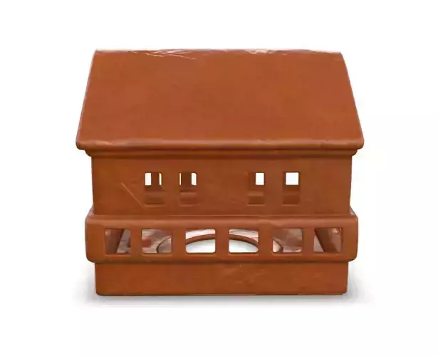 Clay Ceramic House