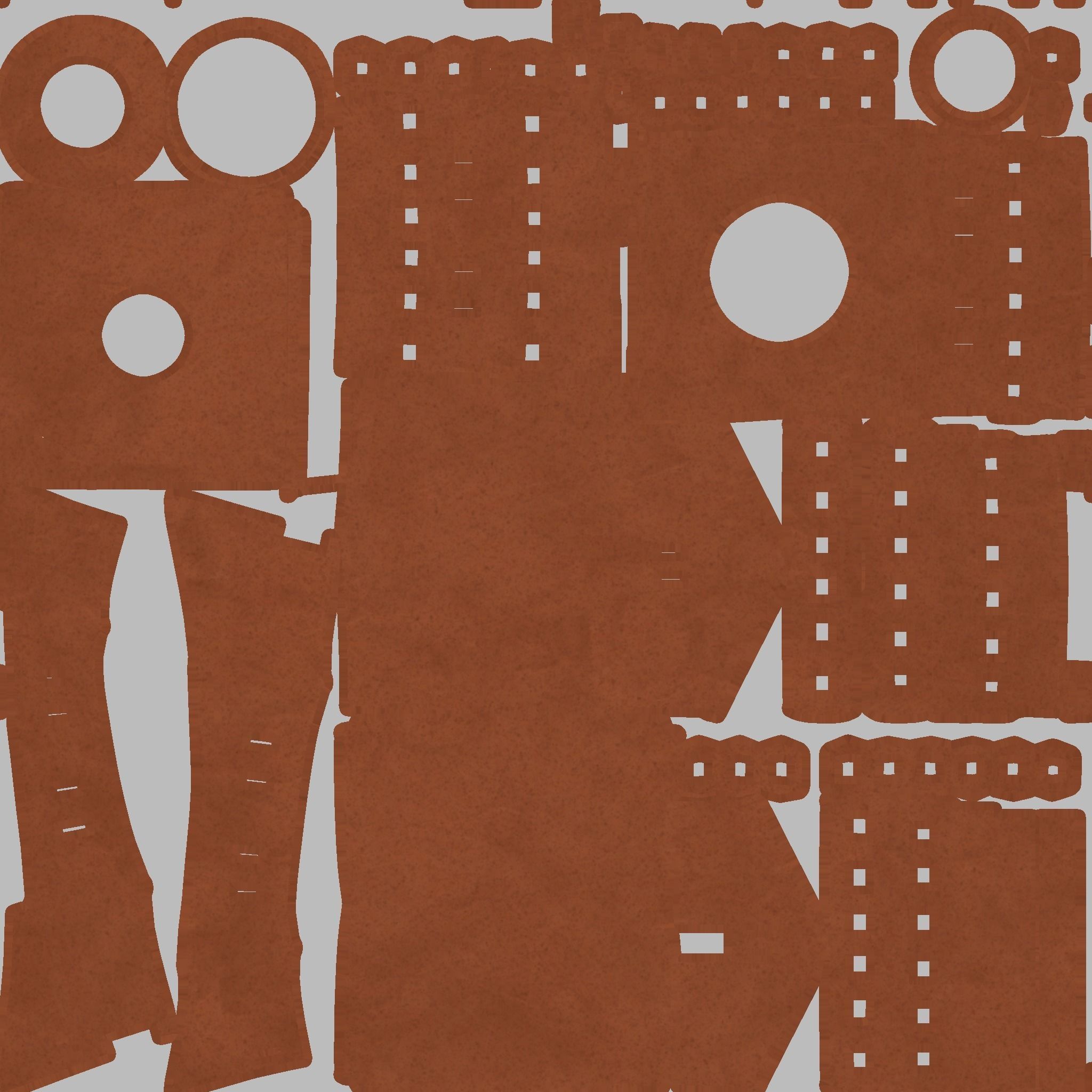 Clay Ceramic House 3D model_3