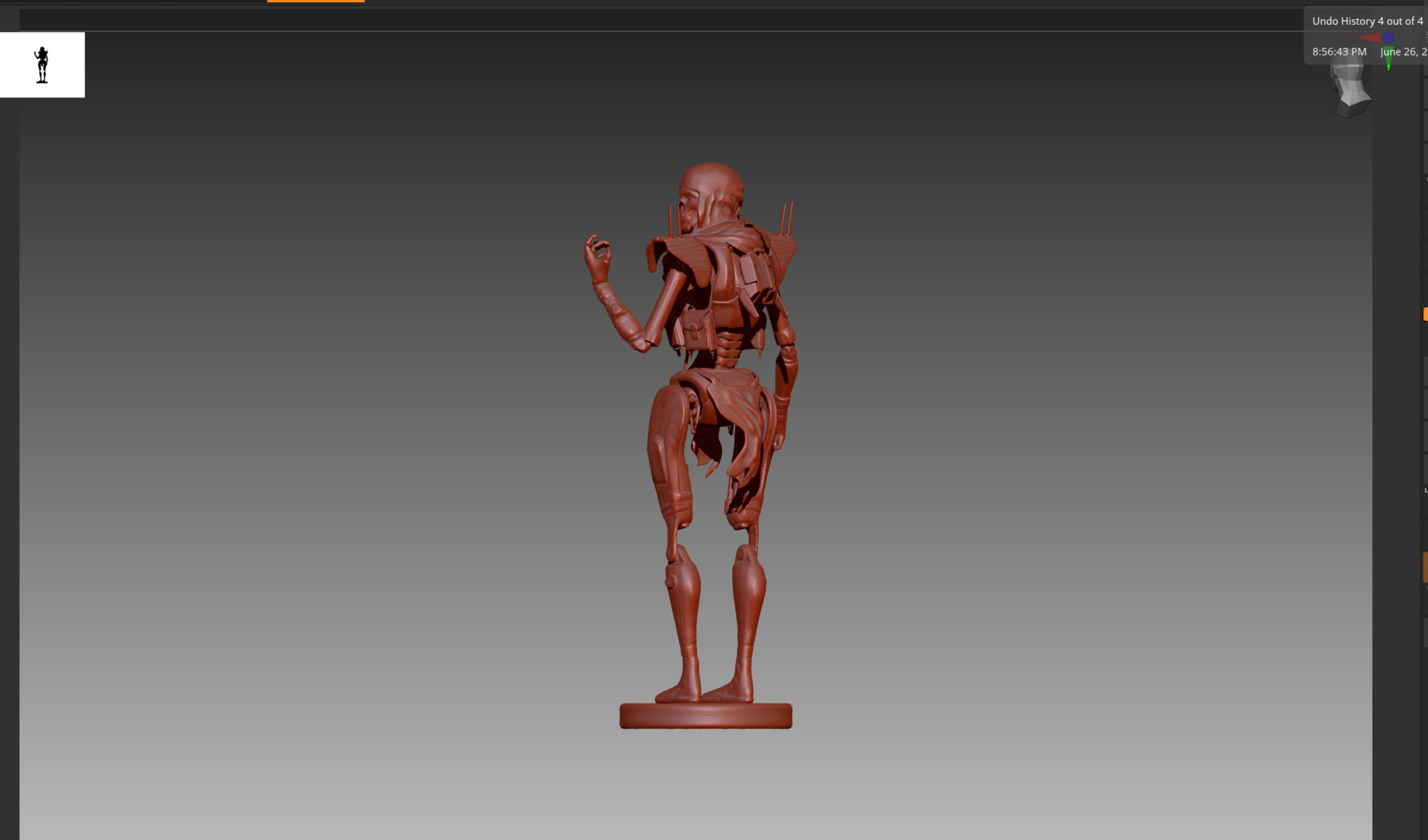 Apex Legends Revenant STL and OBJ 3D print model_4