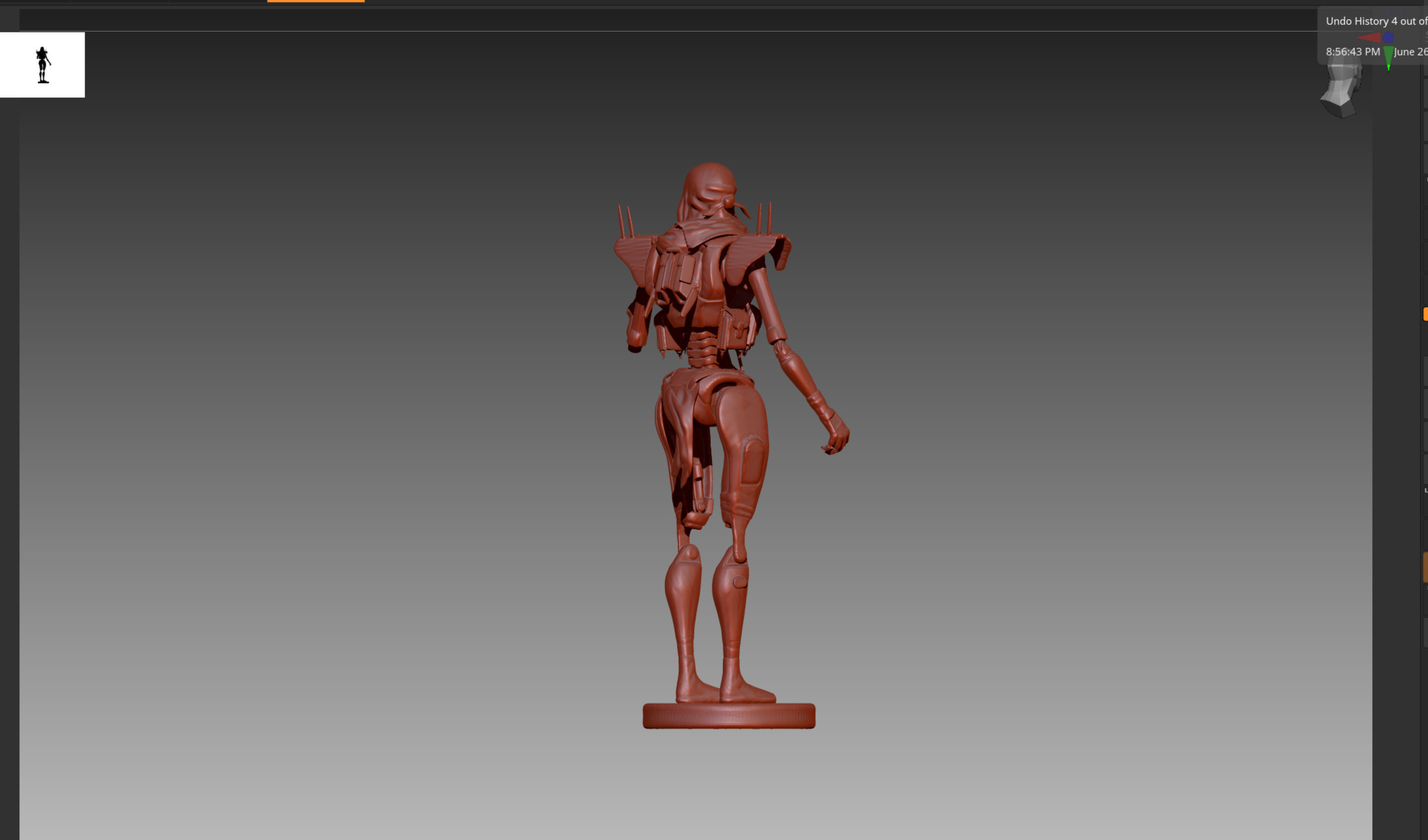 Apex Legends Revenant STL and OBJ 3D print model_6