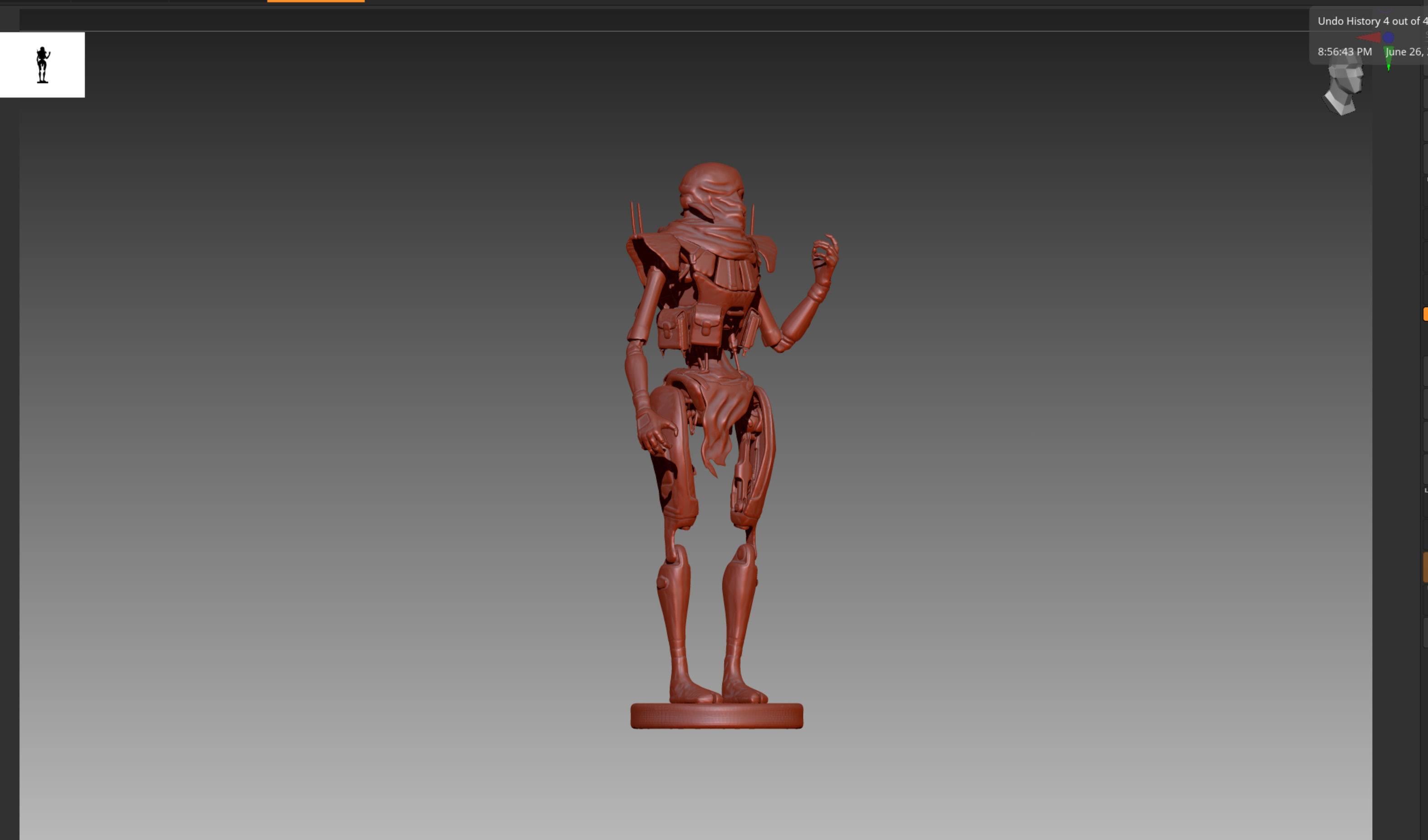 Apex Legends Revenant STL and OBJ 3D print model_8